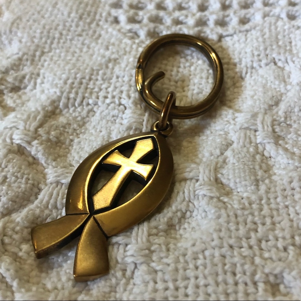 James Avery Bronze Keychain